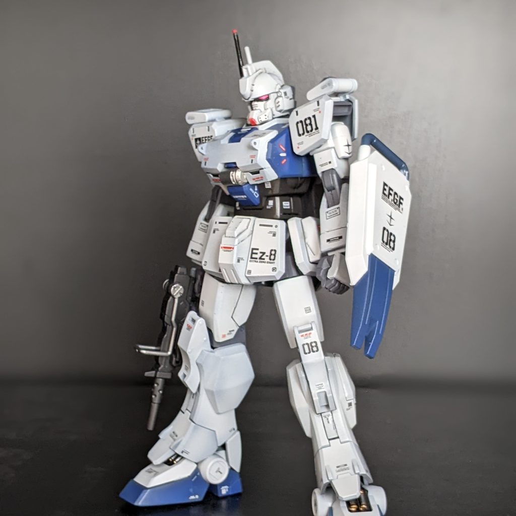 ドライブラシ前の綺麗な機体。