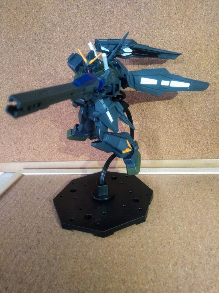 殲滅戦用に追加した「レールガン」😍彼女には「NT 素養」も在ります😲      なので「オーガスタ研究所」より出向という    脳内設定です😂