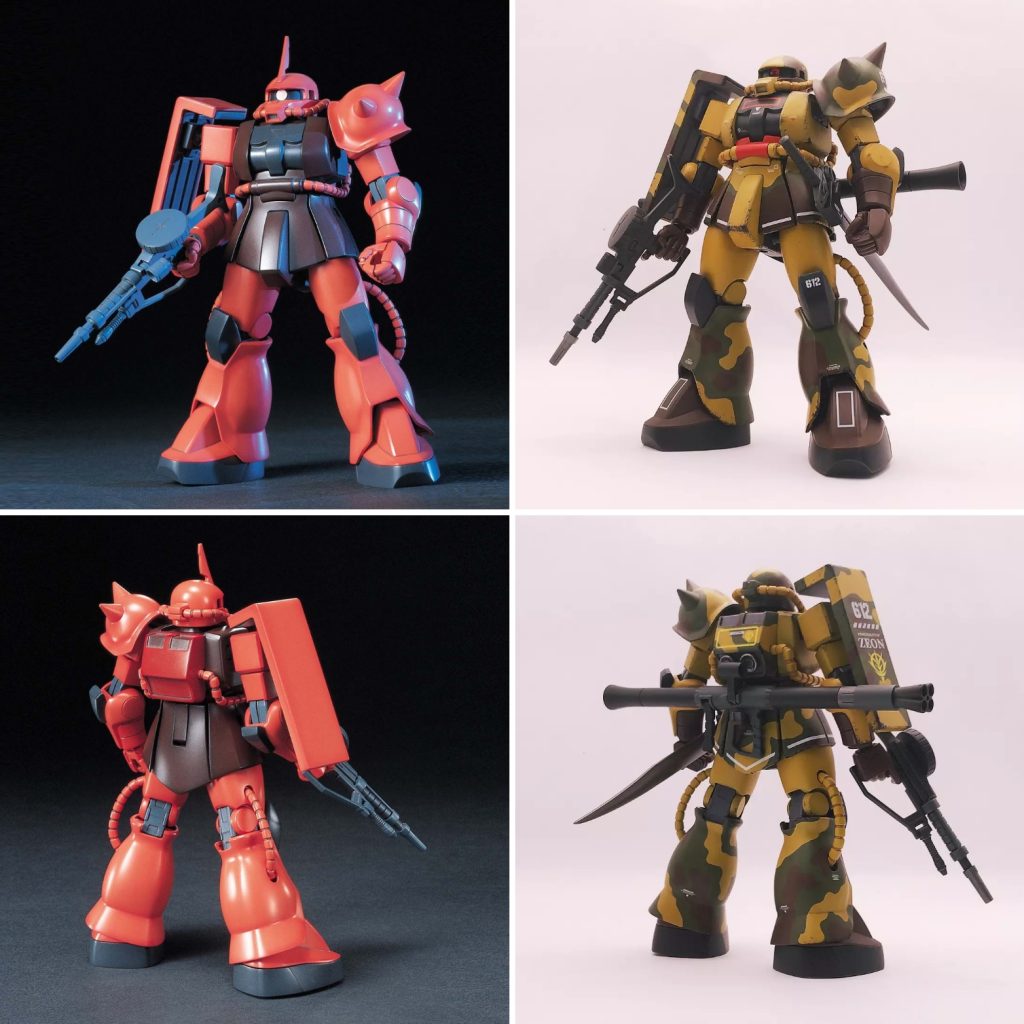 BANDAIの作例との比較