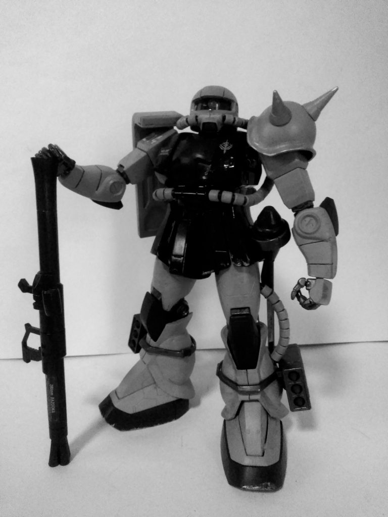 Next time preview                     『MG ZAKU Ⅱ F ver,1.0 Rebuild  ❓』                      お目汚し ありがとうございました。