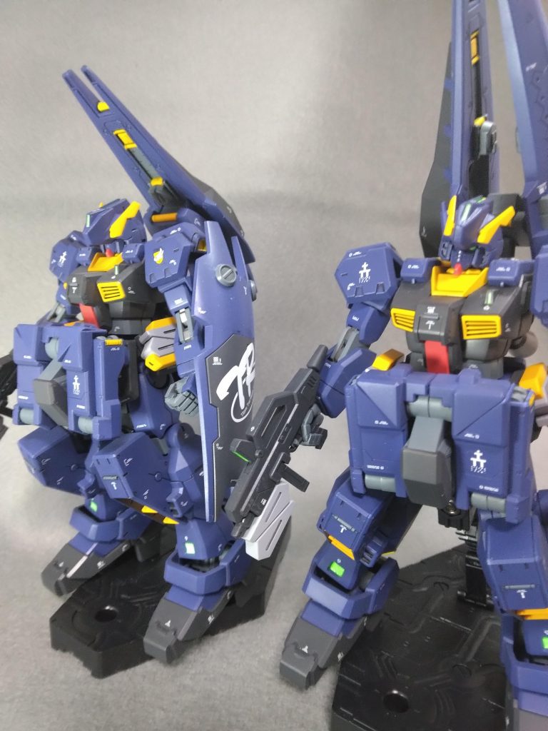 アドバンスドヘイズルとヘイズル改アドバンスド仕様と。似たような形態でヘイズルスナイパー仕様があるようで、この再現もできたら、と妄想しております。