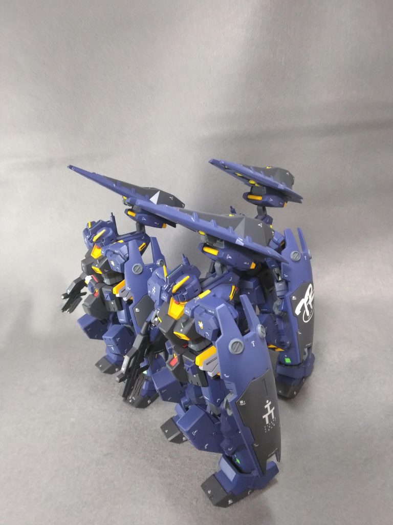 ヘイズル、ヘイズル増加装甲と。