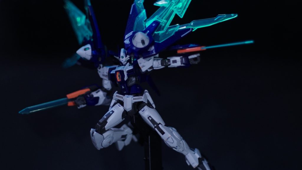 GNバースト、バーストシールドモードです。集光樹脂がいい感じですね。