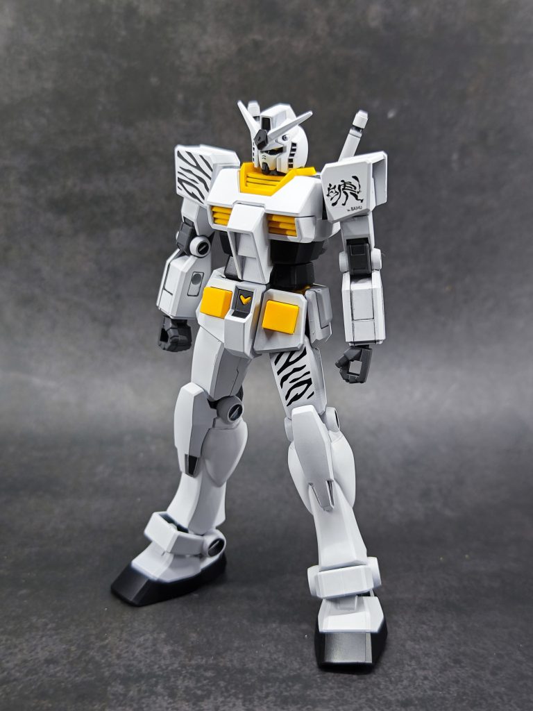 EG rx78初鋼 白虎配色  ガンダム–2枚目/制作者：@fox_chi_zeng