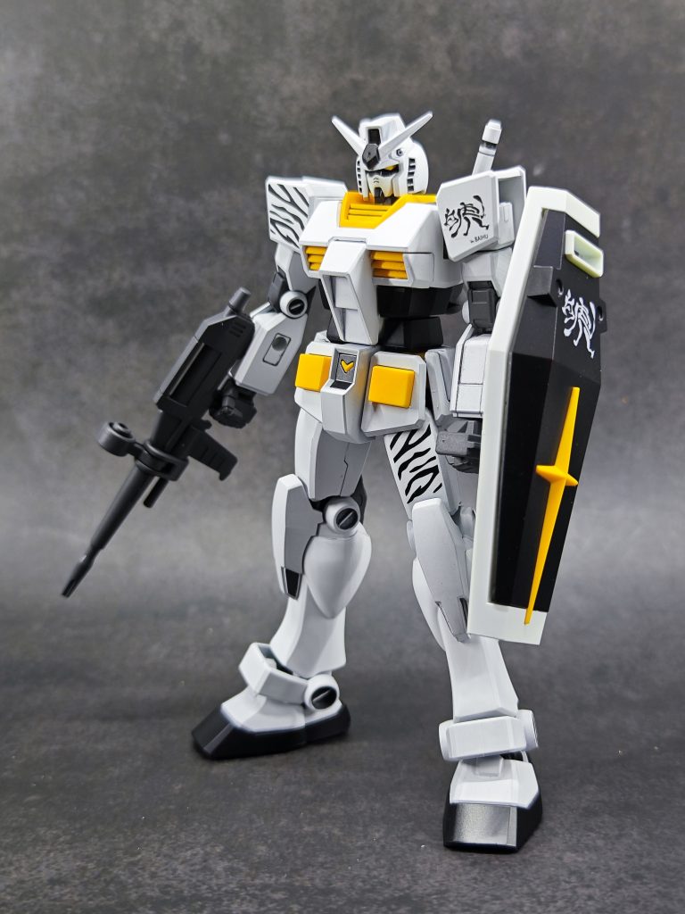 EG rx78初鋼 白虎配色  ガンダム–4枚目/制作者：@fox_chi_zeng