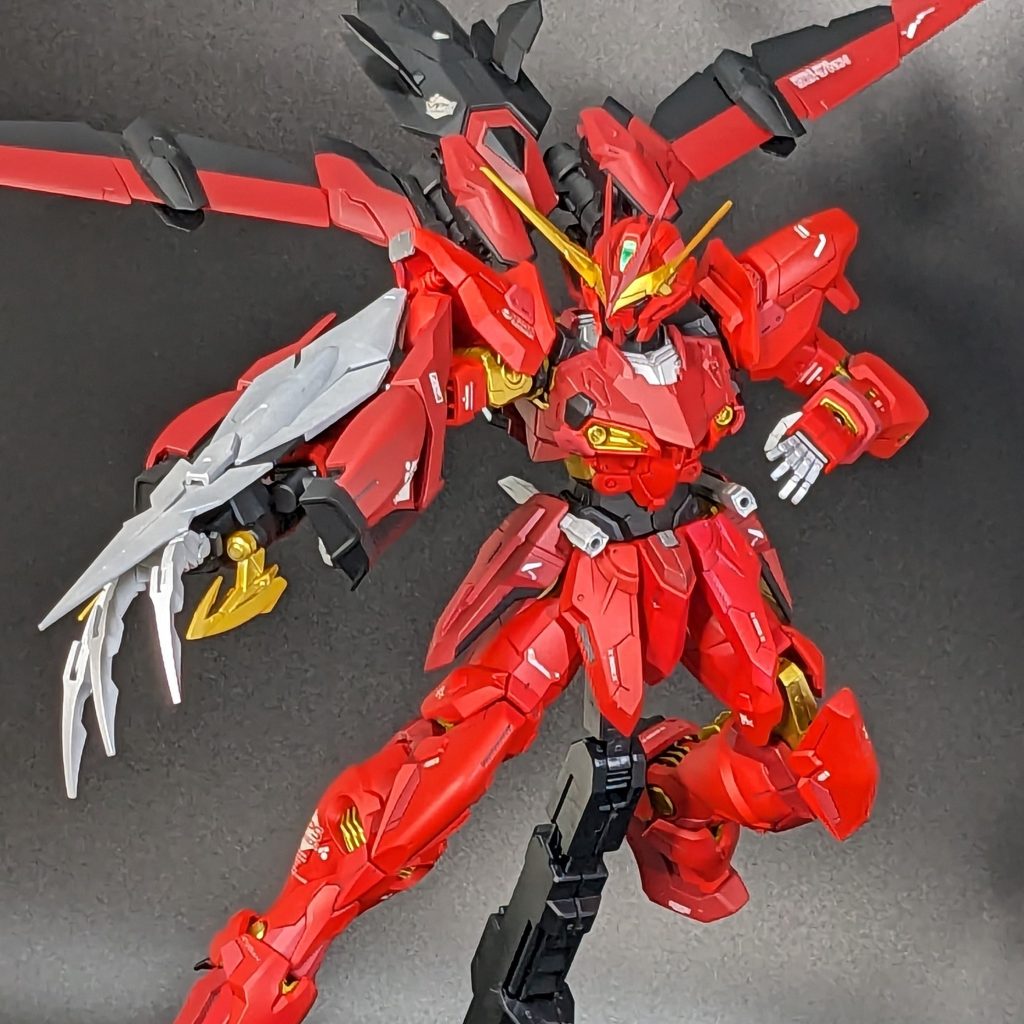 スジボリ、プラ板工作も楽しく製作出来ました！アンテナはシャープ化とアンテナを少しだけ短縮しました！