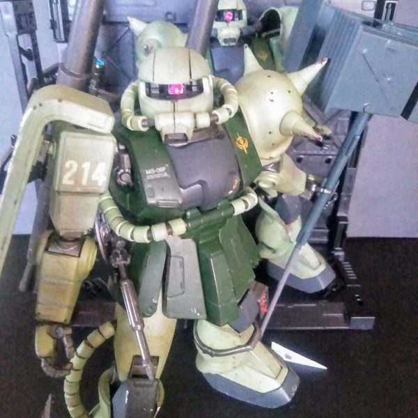 MG ザク Ⅱ F 型 ジオン残党部隊《Three years on a stone》〔Rebuild〕