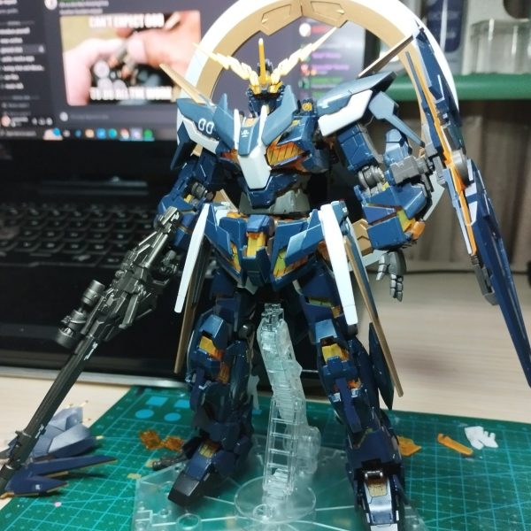 Hello guys, besides the other build im working on, I do have a project from making the HG UNIGAZER-FX from HG to RG!ハロー、みんな。今取り組んでいる他のビルドの他に、HG UNIGAZER-FXをHGからRGにするプロジェクトがあるんだ！（1枚目）