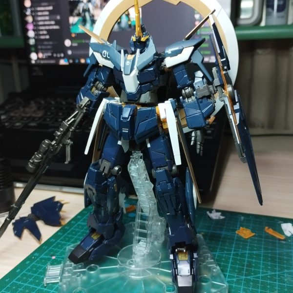 Hello guys, besides the other build im working on, I do have a project from making the HG UNIGAZER-FX from HG to RG!ハロー、みんな。今取り組んでいる他のビルドの他に、HG UNIGAZER-FXをHGからRGにするプロジェクトがあるんだ！（2枚目）