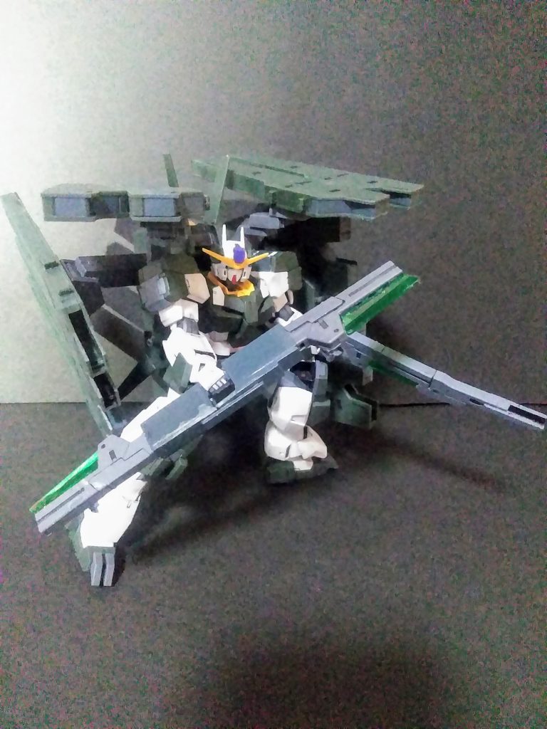 そして「長モノ」を装備しないと アレになってしまう「UP主」は連結パーツを コサエテ「ナンチャッテ・ツイン アックス」を実行です🤣🤣🤣