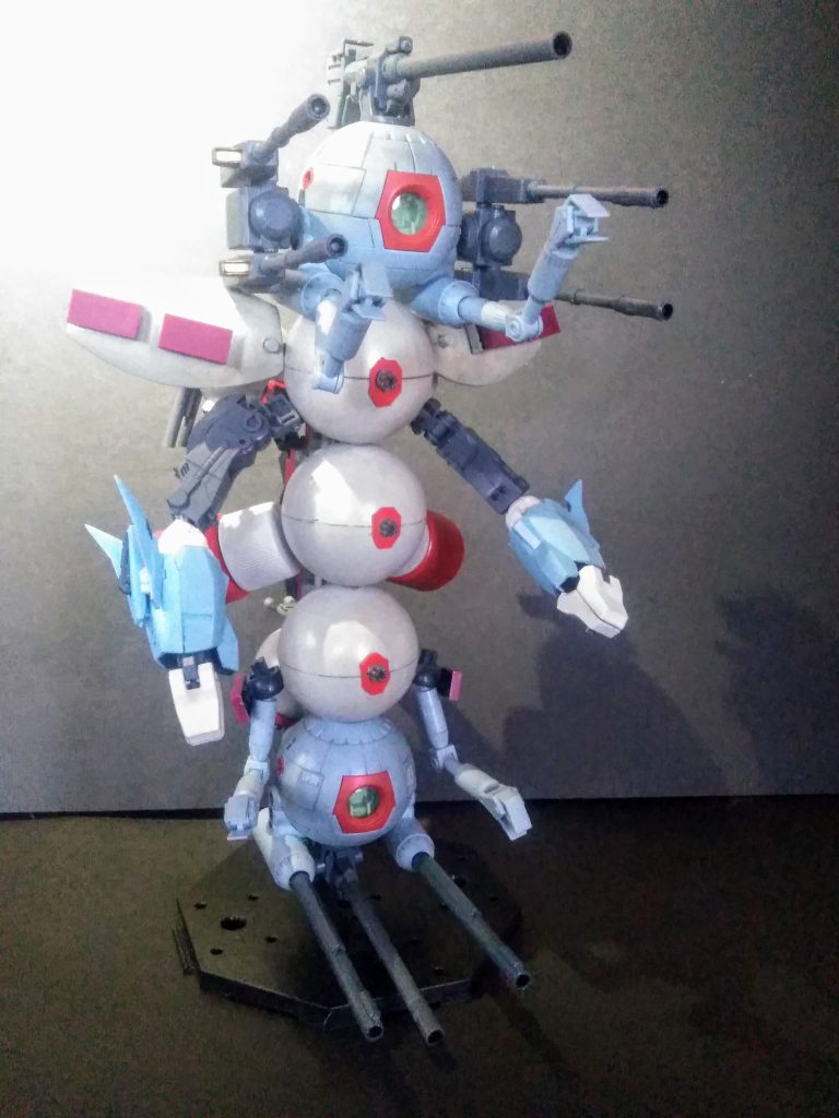 『地球連邦軍 アルカード中尉率いる　　　　　　　ダディズ プリーチ小隊』が所属する　　　　　　　　　【第105機動突撃戦隊】　　　　　　　　　　　　　　　　　　その艦隊が『ア・バオア・クー宙域』にて　　　　行う最終決戦も終盤と成っています😋　　　　なので妄想『ア・バオア・クー全滅戦　　　仕様機』を晒して逝こうと思います😤