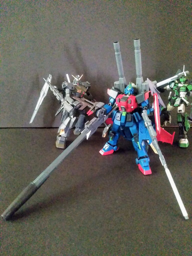 『地球連邦軍 アルカード中尉率いる       ダディズ プリーチ小隊』                          『ア・バオア・クー攻略戦』は衰勢が決しました🧐   なので妄想『ア・バオア・クー 殄滅戦   仕様機』を晒して逝こうと思います😤※殄滅(てんめつ)→滅び絶えること。          また、残らず滅ぼすこと。