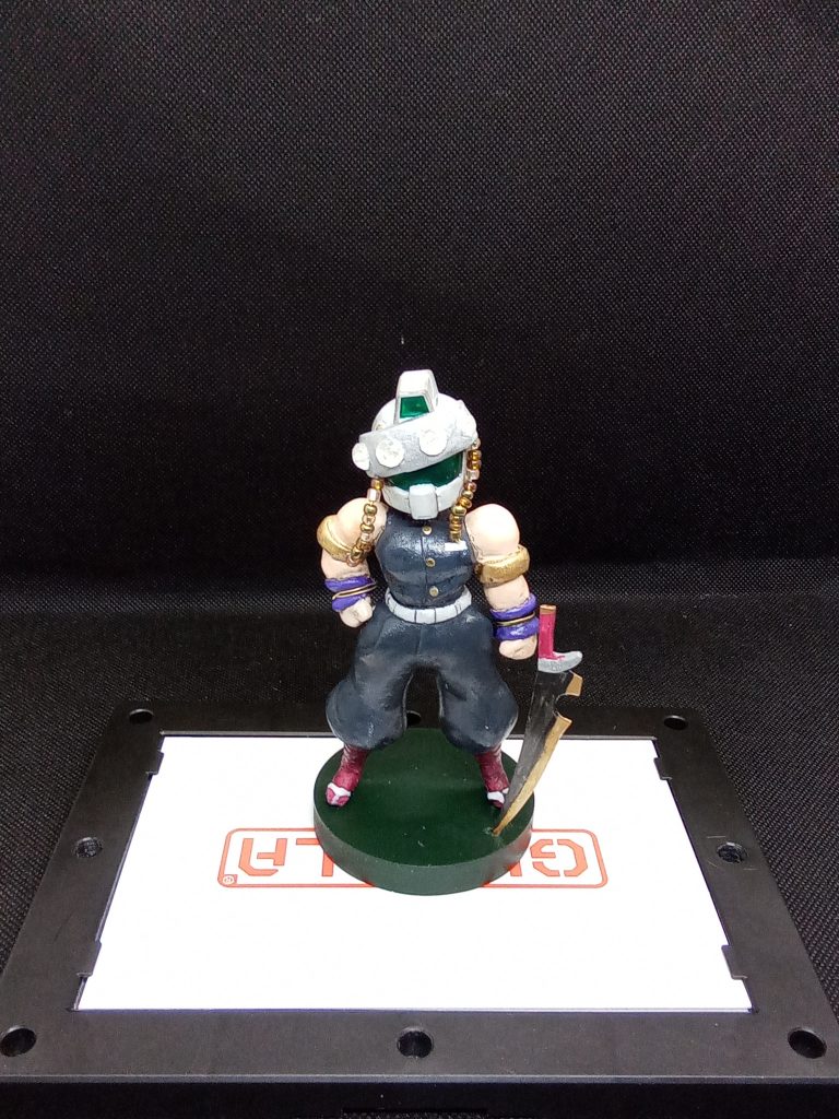 強そうなジムを目指して大好きなキャラのコスプレをさせてみましたSDキャラも造ってみたいな～と思っていたので試作も兼ねて制作 