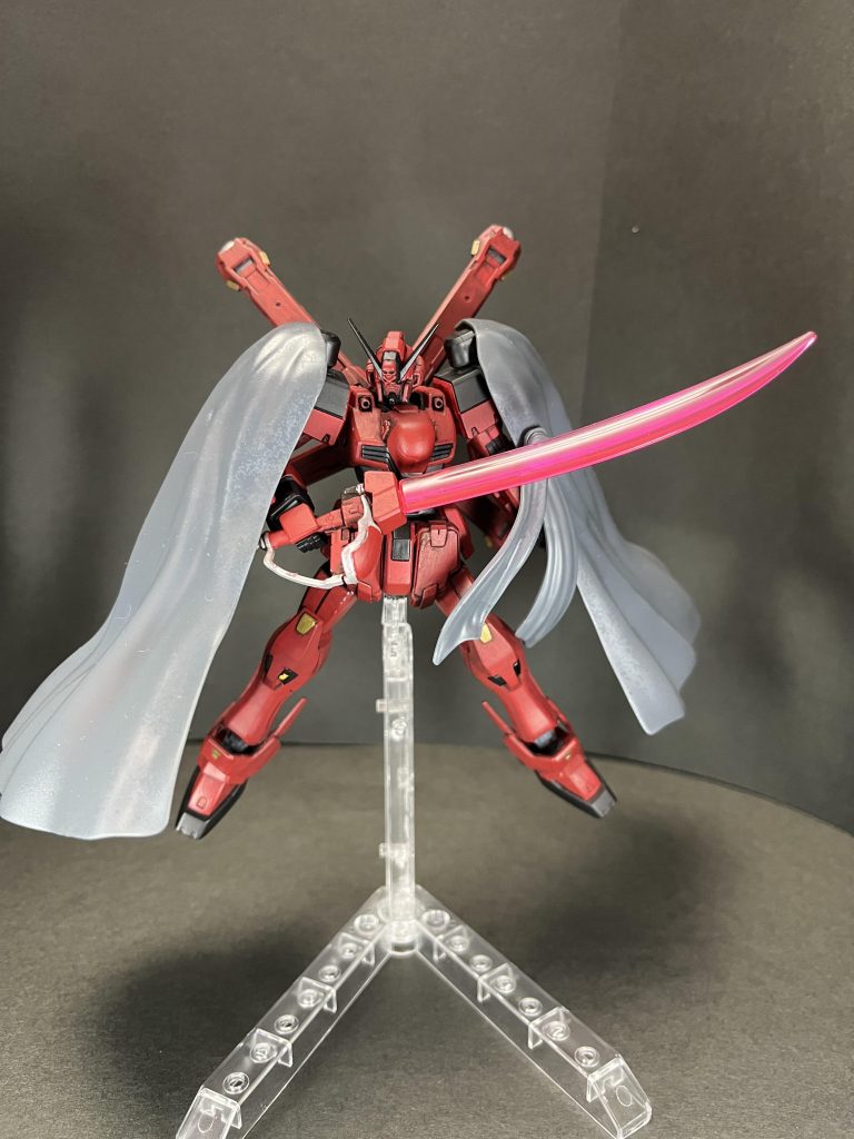 ビームザンバーボールジョイントなので表情付けもある程度