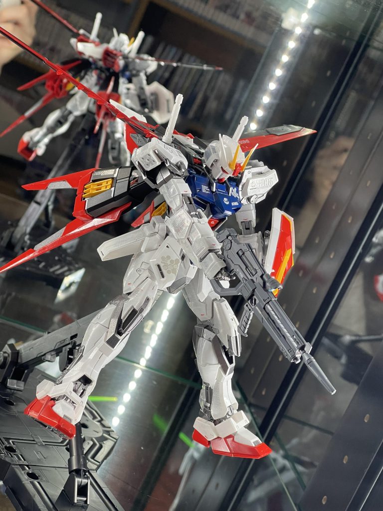 空中戦を意識したポーズ。人間の視野とカメラでは印象が変わるのでカッコよく写真を撮れる人は尊敬します📸