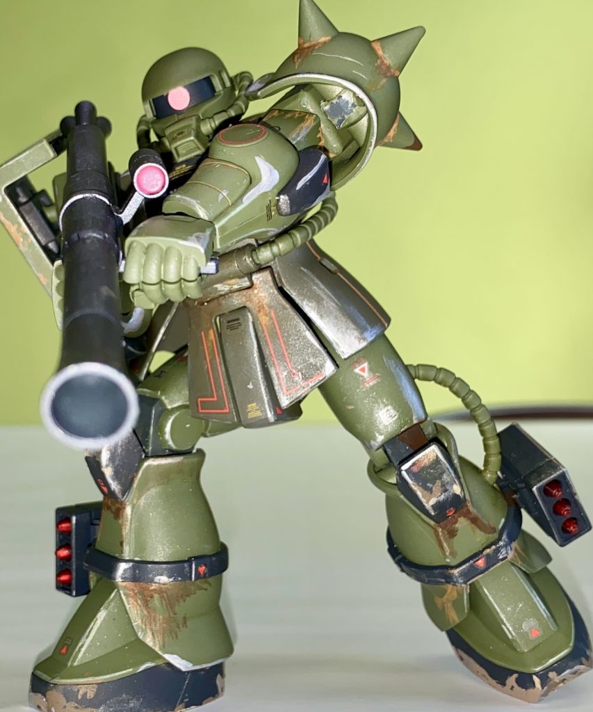 ウェザリングを増しました。