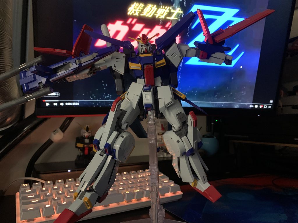 モチベーション上げるため、ダブルゼータ全アニメ見ながらの作成