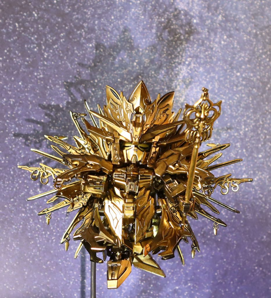 足の角度は、ウイングゼロカスタムの足をイメージして修正。