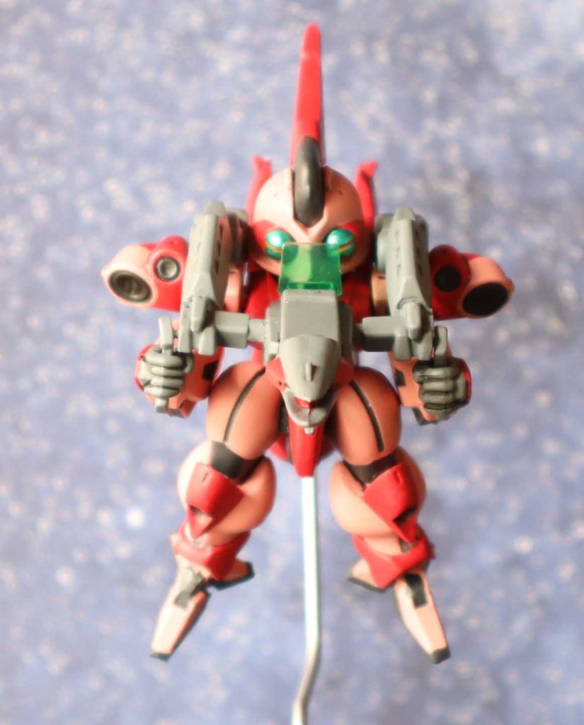 メガ・ビーム・キャノン発射状態。