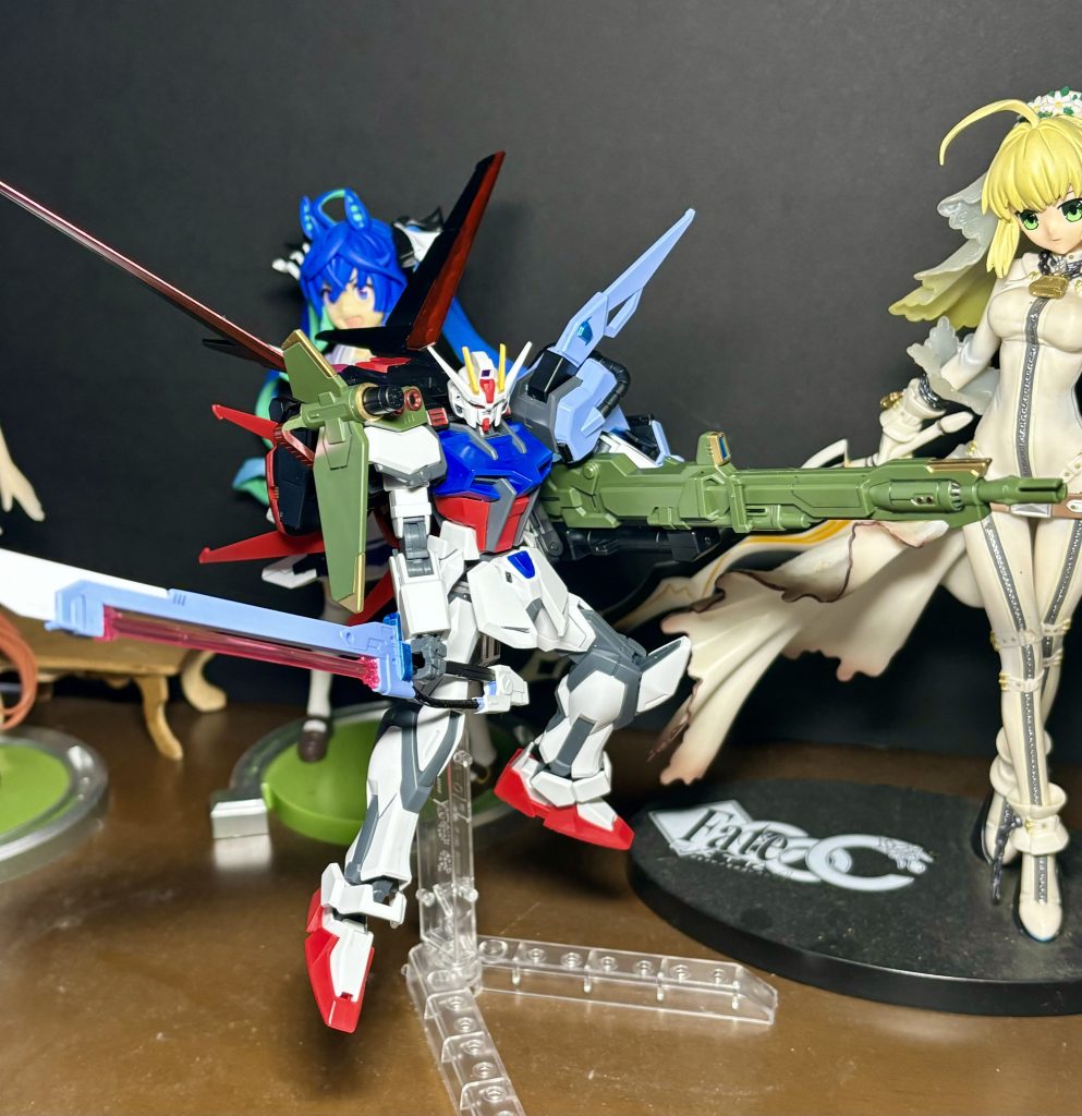 HGCEのストライクなのでポージングもプロポーションも素晴らしいです。