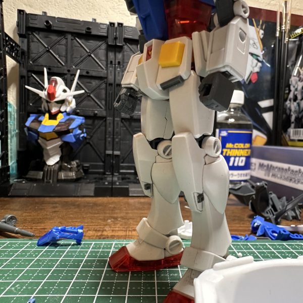 EG RX78ガンダム進捗少しつづ追加してみました。まだまだ先が長いですね♪（3枚目）