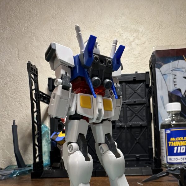 EG RX78ガンダム進捗少しつづ追加してみました。まだまだ先が長いですね♪（1枚目）