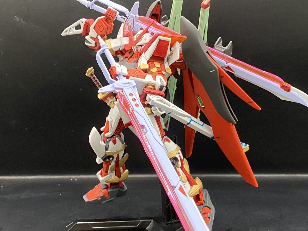 もちろん2本持っているのだから2本構えられます