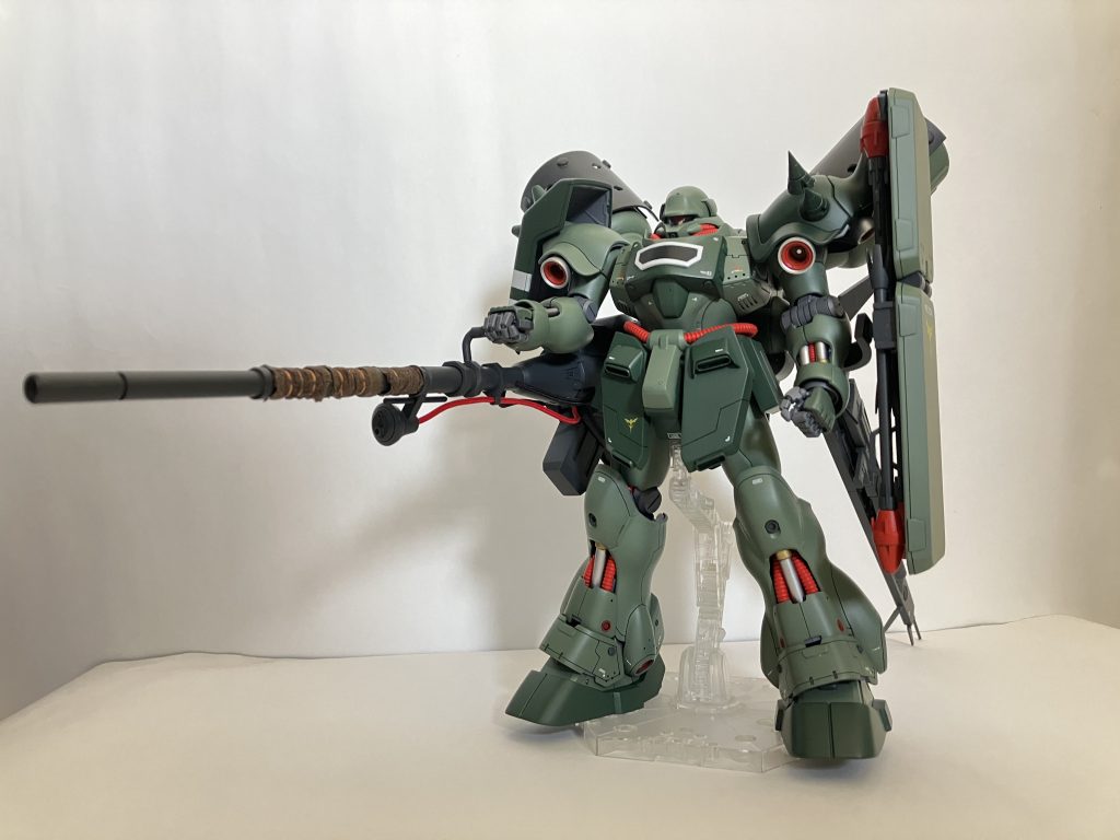 砲身まで撮ると、かなり引きめになりますね〜