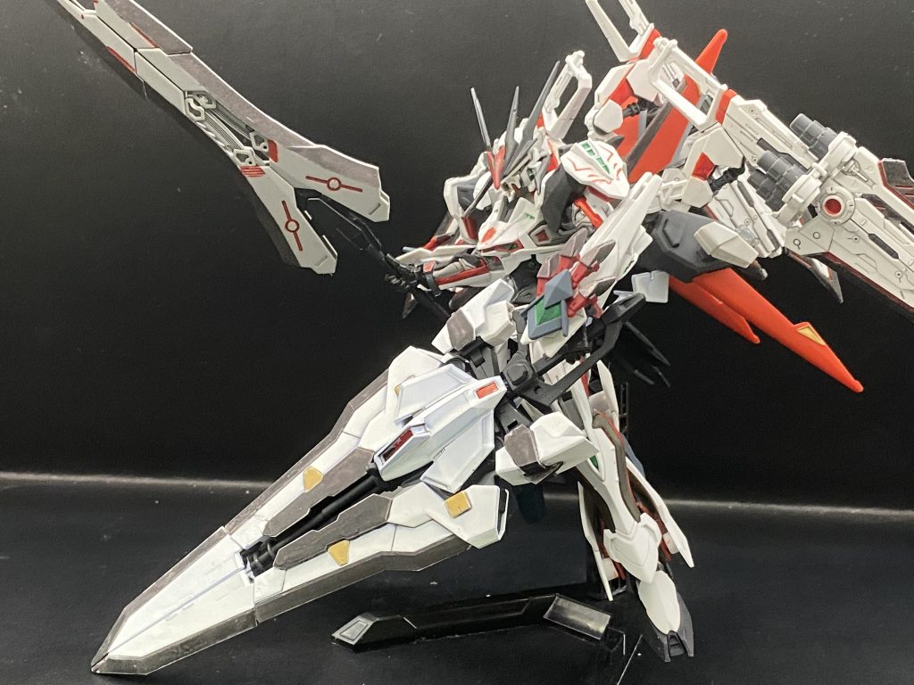 タクティカルアームズとロードロングソードの二刀流！ど迫力の二刀流です！