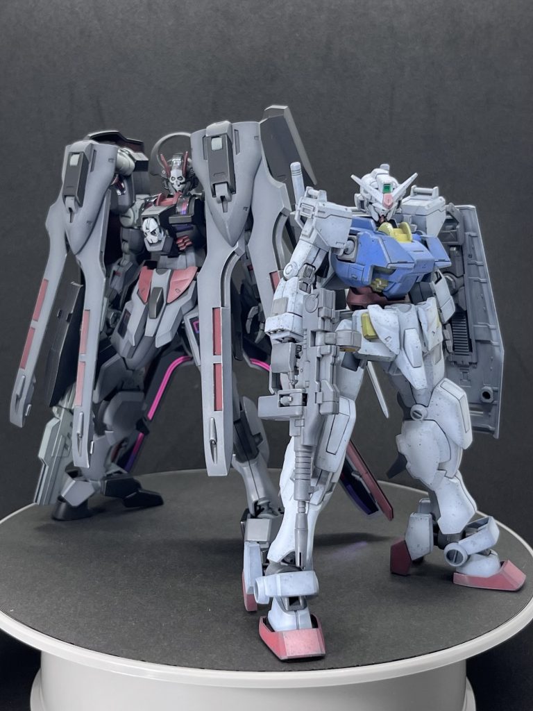 おまけ2白のグエル、黒のラウダ