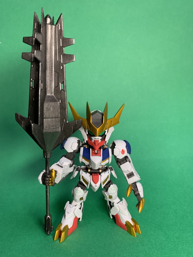 メイスはドライブラシ塗装。