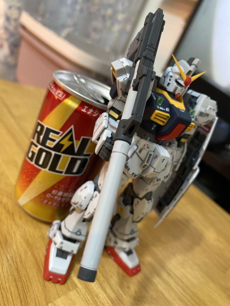 褌の蓋、脹脛の外装、バズーカのセンサーなどなど、他にも何点か無くしました…