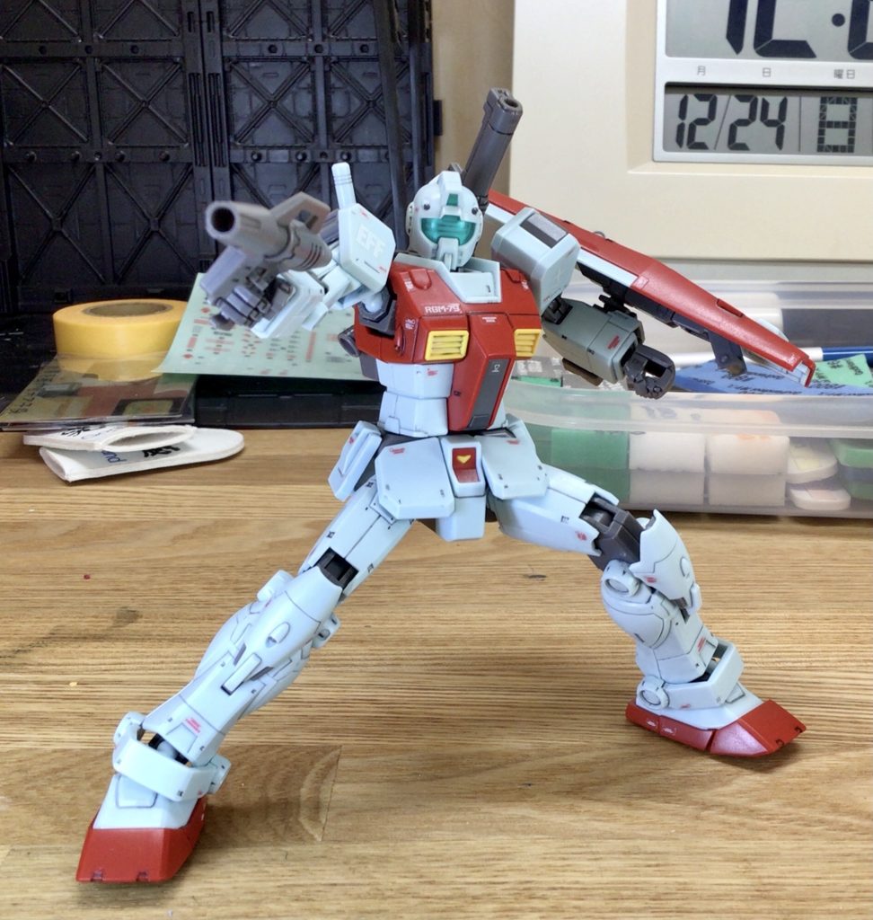 ポージング2強気なパイロットが乗った結果(この後すぐにザクバズーカによって屠られる)