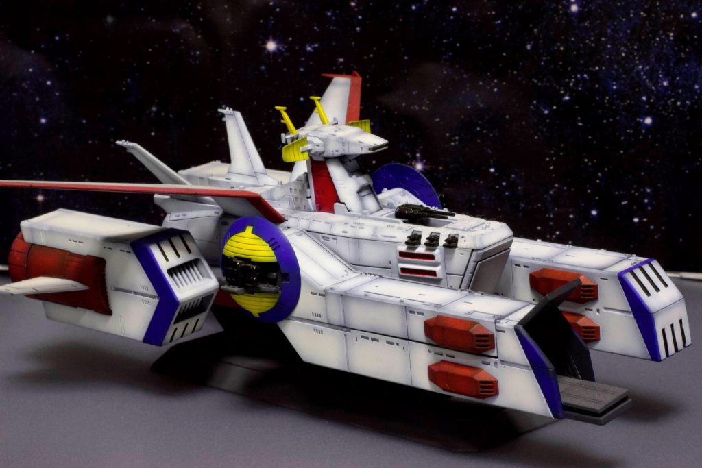 黒立ち上げして重量感を出しています。