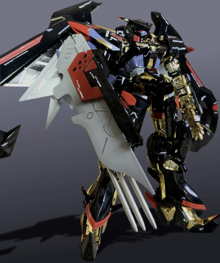 旧1/100 ガンダムアストレイゴールドフレームアマツ–5枚目/制作者：ykm