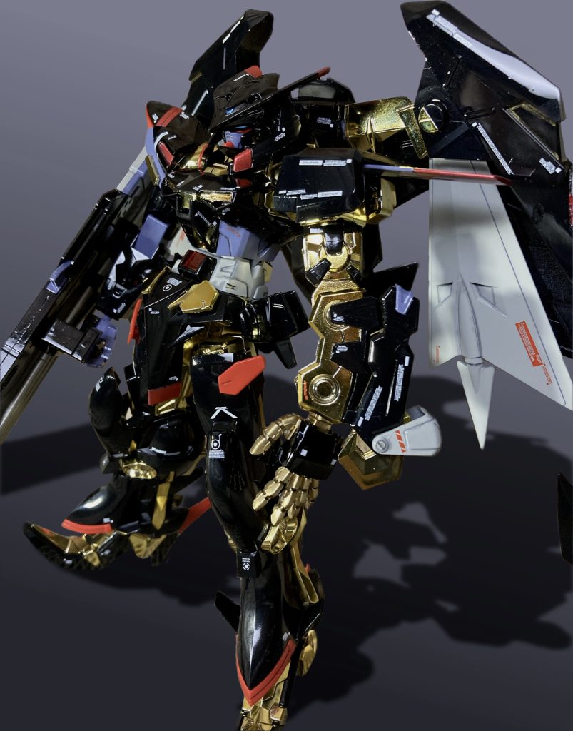 旧1/100 ガンダムアストレイゴールドフレームアマツ–3枚目/制作者：ykm