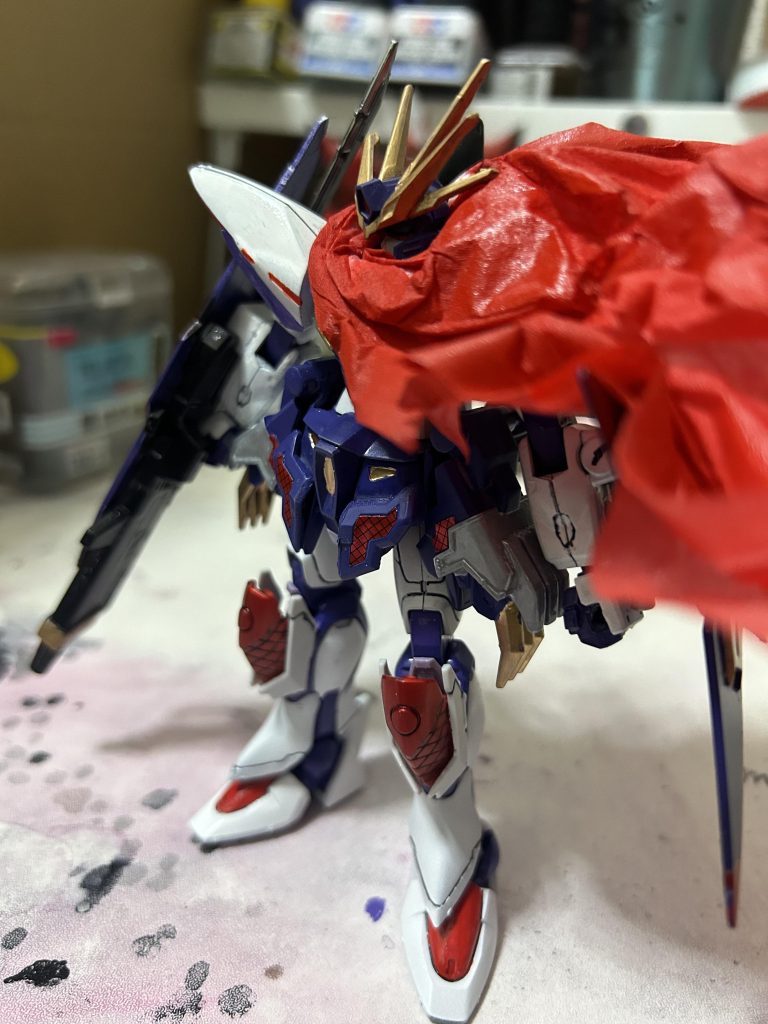 基本的にブリッツをベースに零丸のパーツや武装を合わせて装備しました。