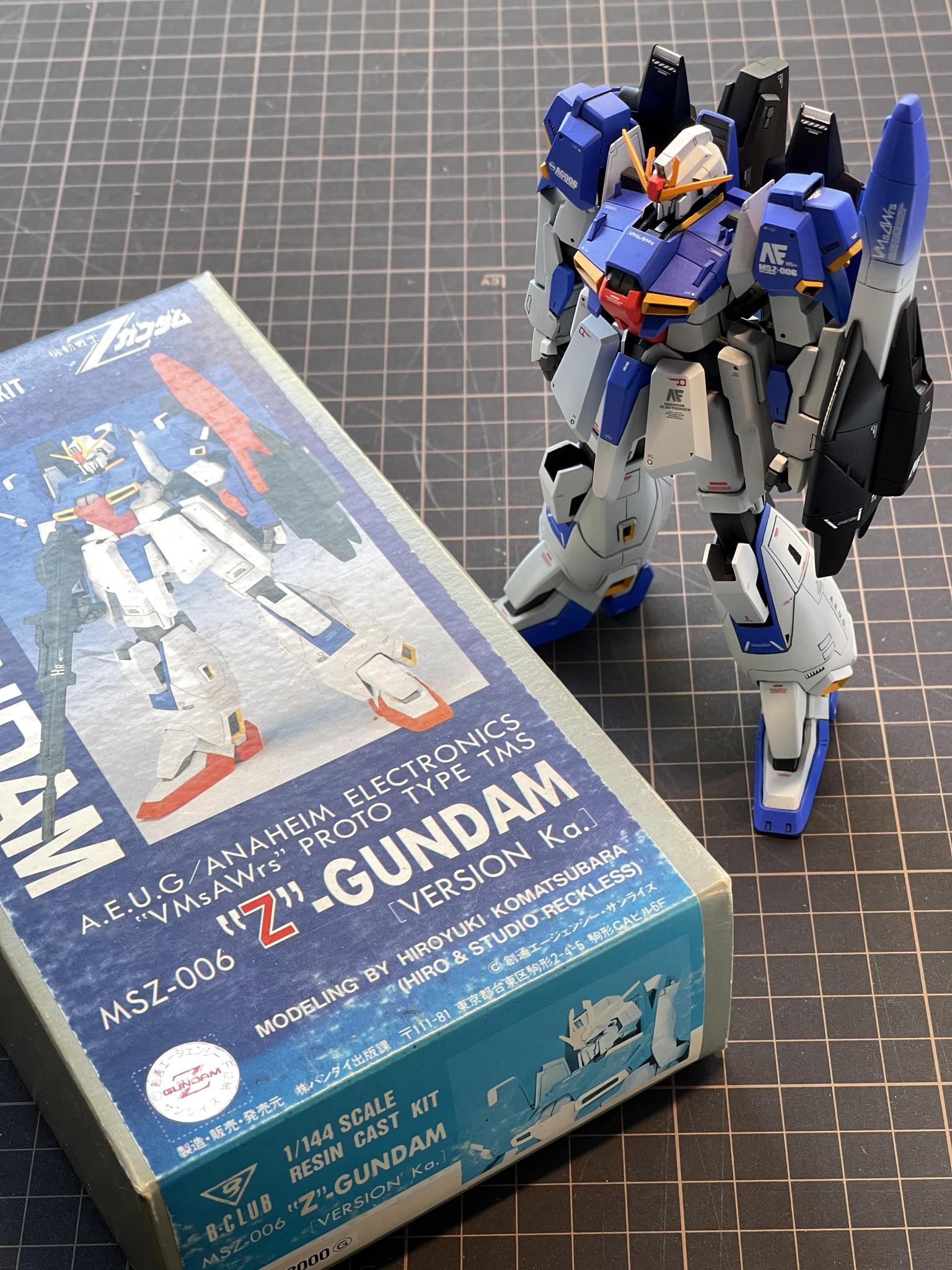 B-CLUB 1/72 Zガンダムver.ka ガレージキット - プラモデル