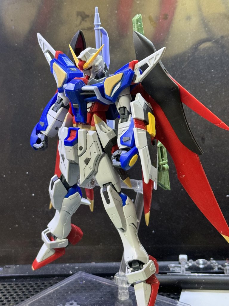 肩盛ったけどやめたプラ板貼って終わる