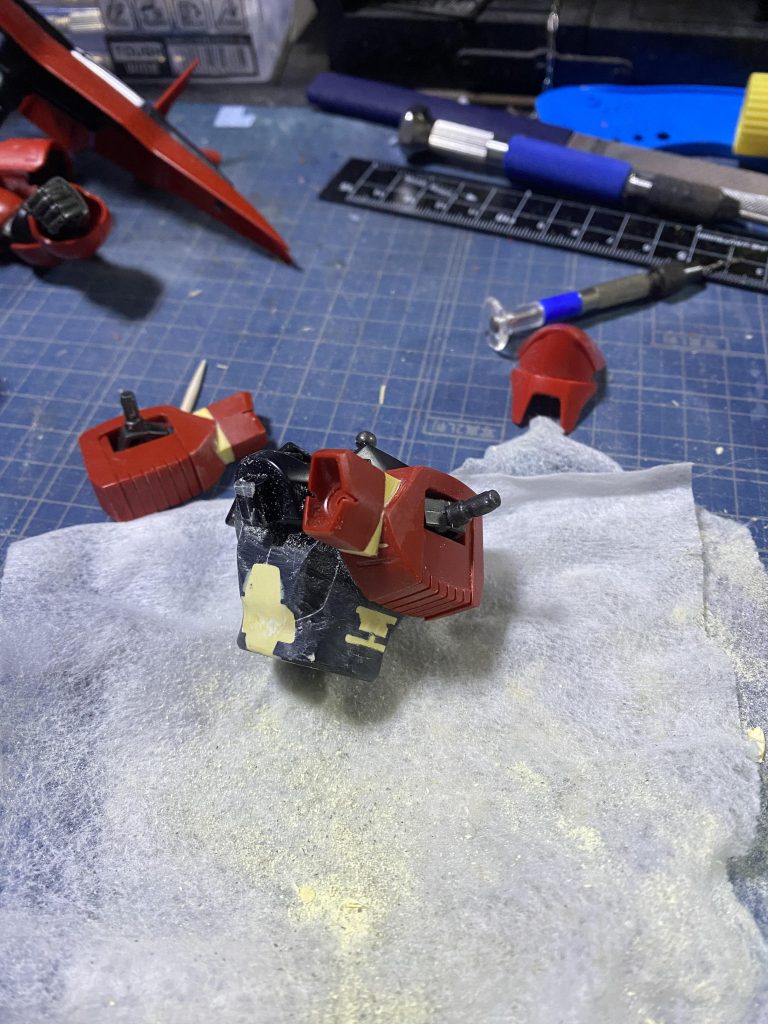 数少ない工作部分 