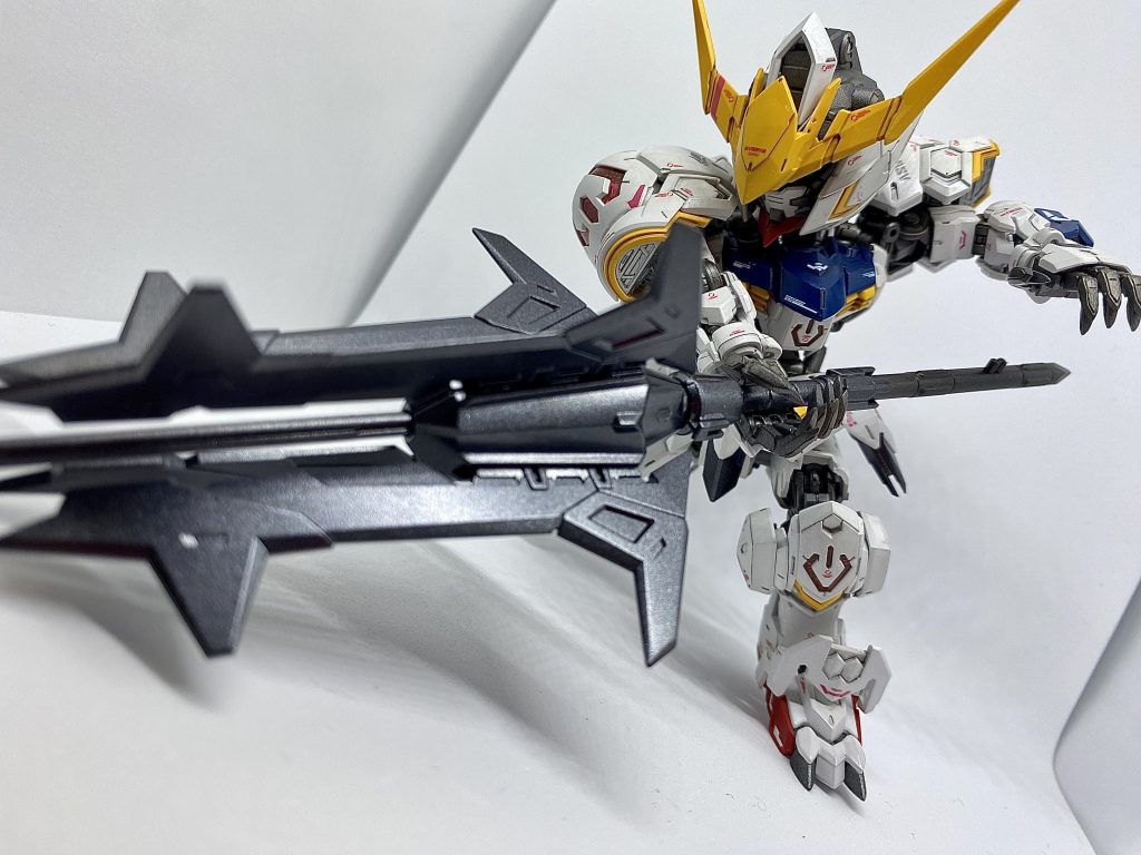 MGのパッケージっぽく。バルバトスはかっこいいなぁ!」(。Д。」)次は…途中やりのを片付けていきます(仮プルタインガンダムが呼んでるような気もしなくはないのですが笑