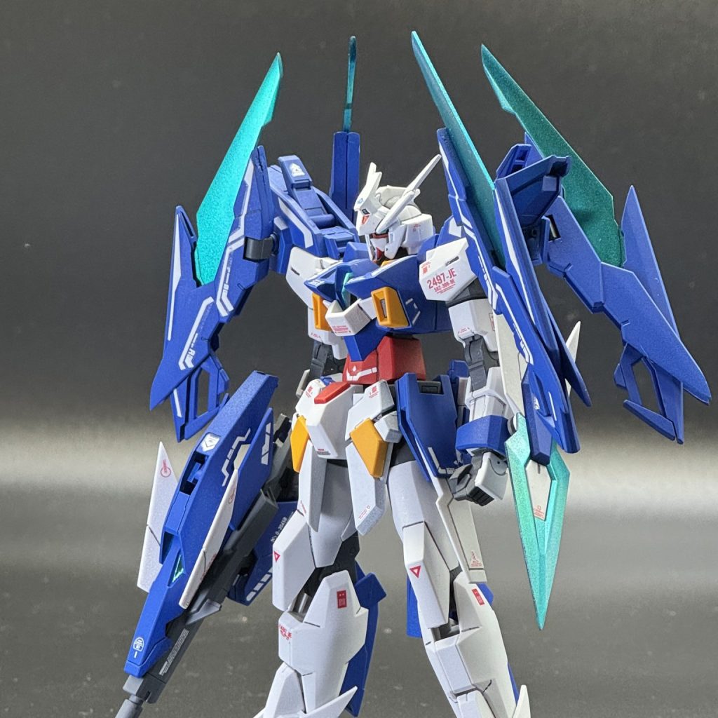 HGBD ガンダムAGE2マグナム｜指切り抜刀斎(デザインナイフ)さんの