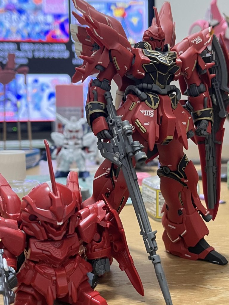 HGUCと比較しながら作りました。