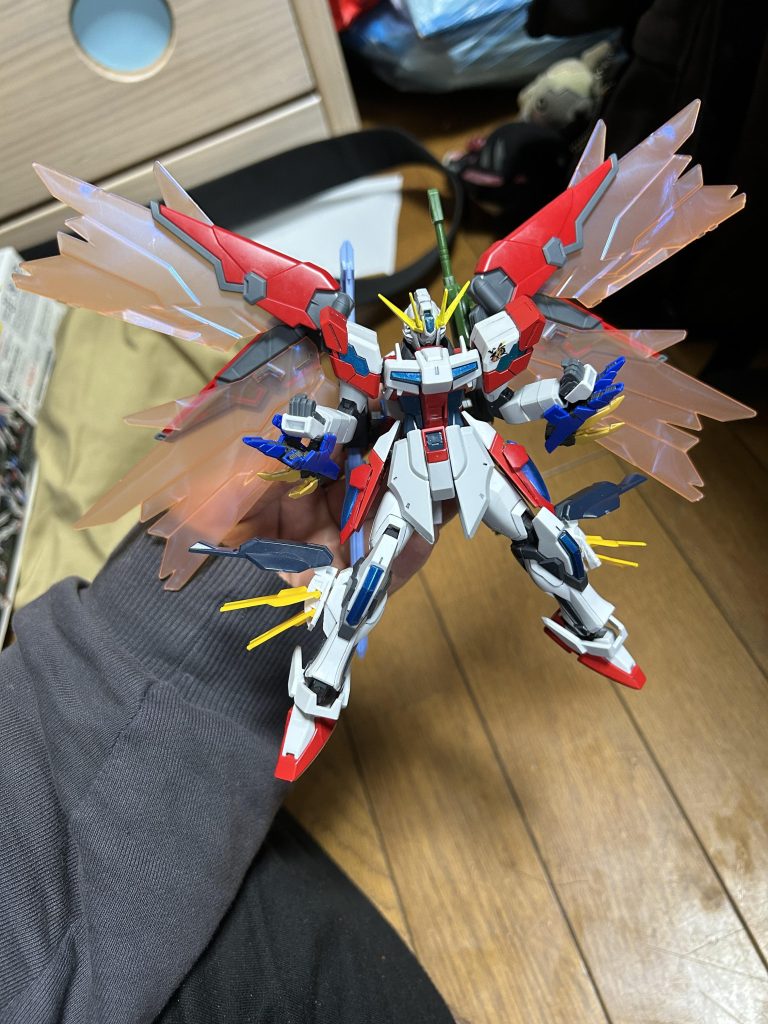 今回はとりあえずエクストリームに寄せる所から製作を始めました。