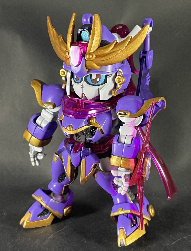 素立ちの状態！完成見本よりも少し多めに塗り分けを行っています🎵