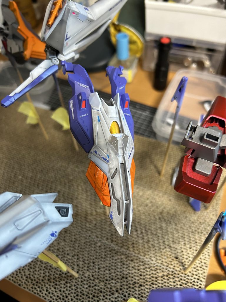 トップコートで塗装が溶けた絶望の写真