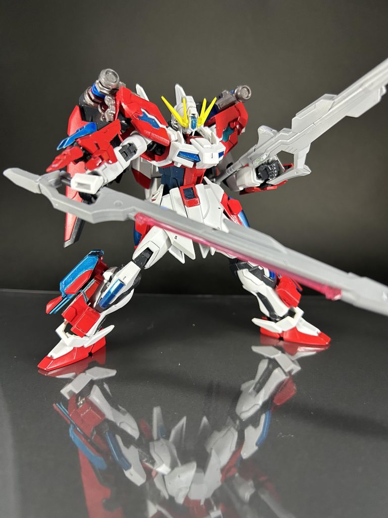 デスティニーなのでこういうデカ武器持たせても映えますね……