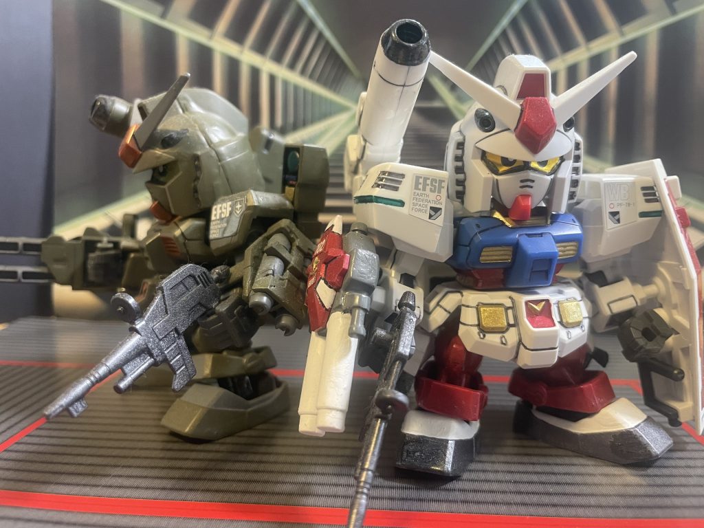 SDパーフェクトガンダム–5枚目/制作者：さっさ