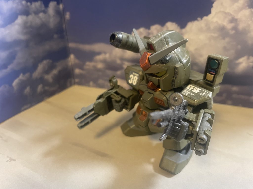 SDフルアーマーガンダム–2枚目/制作者：さっさ