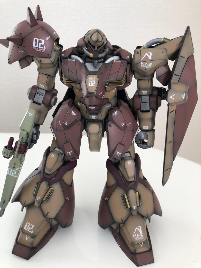 HGでも大型キットなので色々手を加えやすくて良キットでした